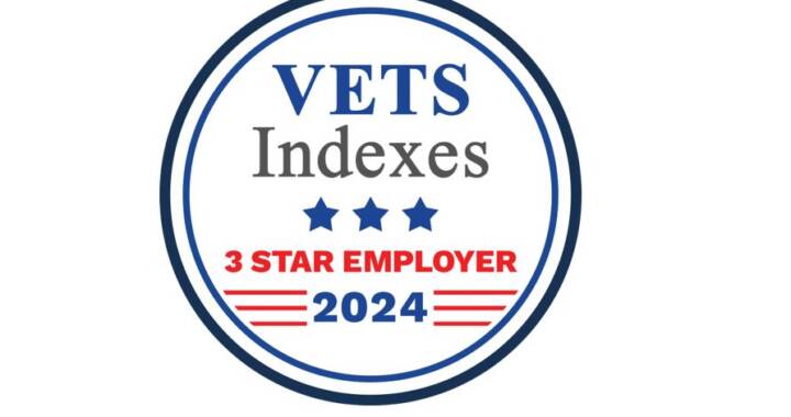 VETS Indexes 3-star employer logo