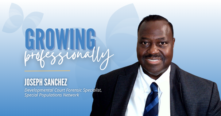 Professional growth journey: Joseph Sanchez