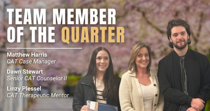 Community Action Team members named Lakeview Center Team Members of the Quarter